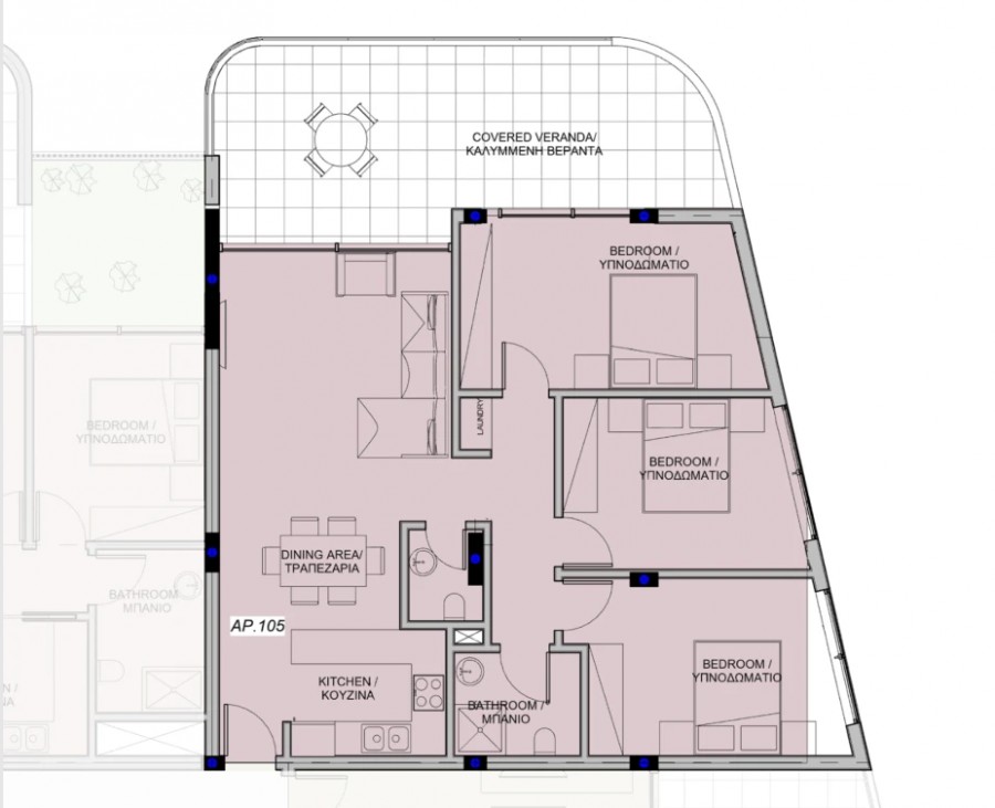 Апартаменты в Лимасоле, Кипр, 124 м² - фото 17