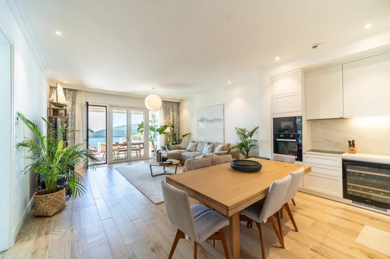 Квартира на полуострове Луштица, Черногория, 150 м² - фото 9