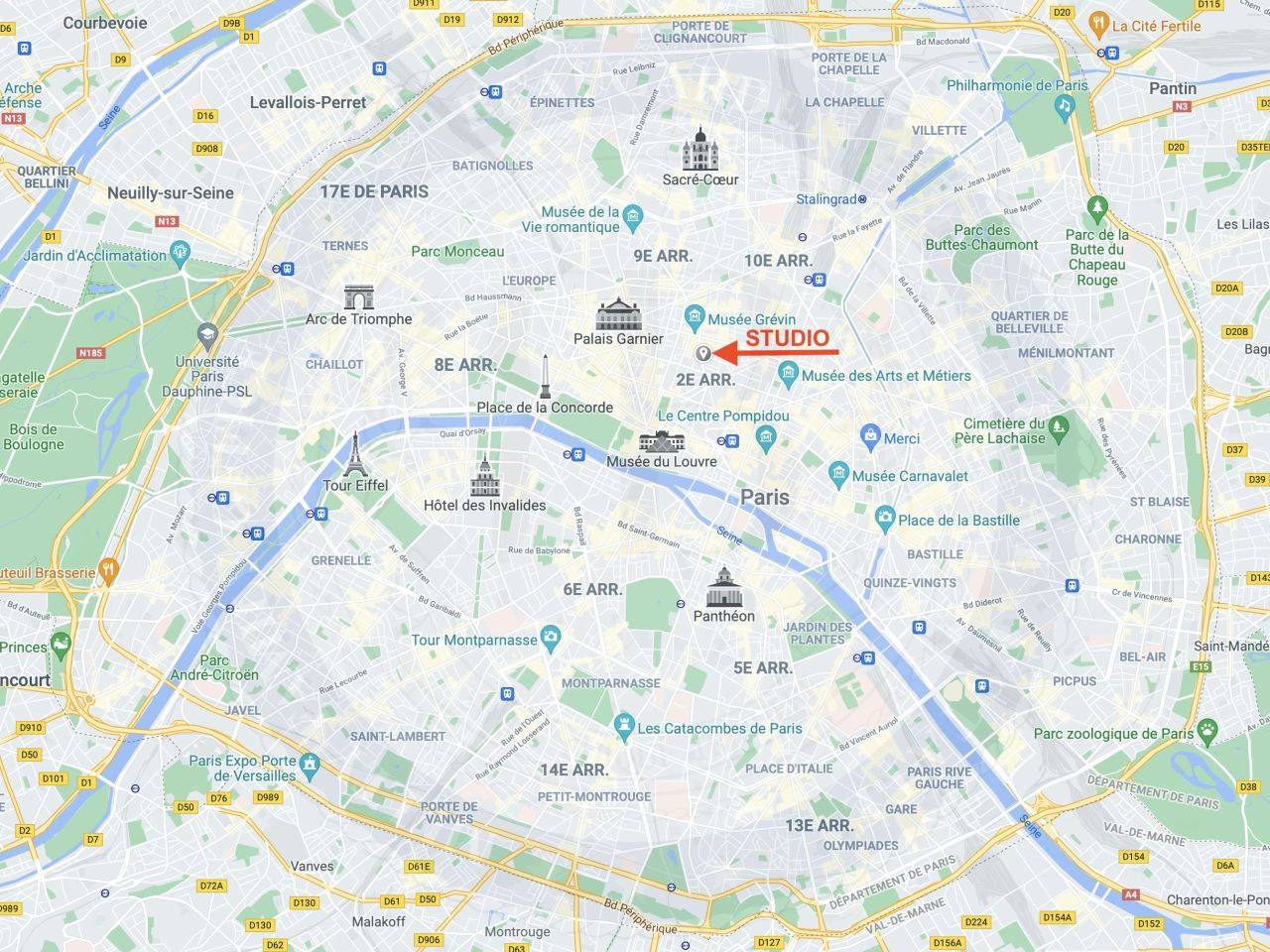 Студия в Париже, Франция, 13 м² - фото 10