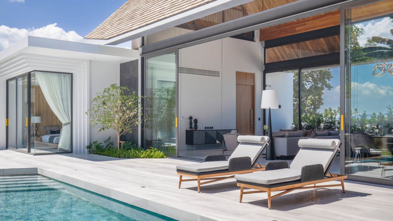 Вилла на пляже Банг Тао, Таиланд, 552 м² - фото 14