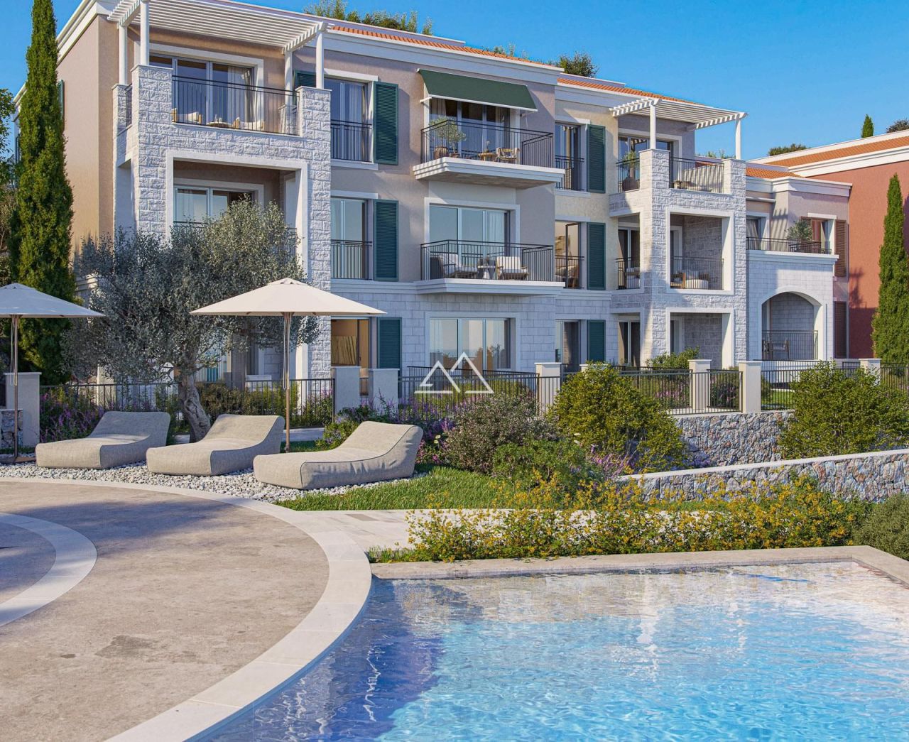 Квартира на полуострове Луштица, Черногория, 38 м² - фото 4