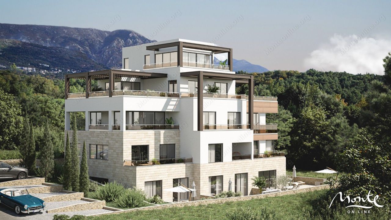 Апартаменты в Тивате, Черногория, 90 м² - фото 1