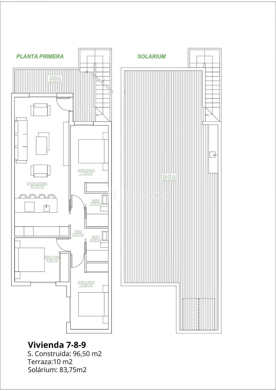 Апартаменты в Сан-Педро-дель-Пинатаре, Испания, 96 м² - фото 14