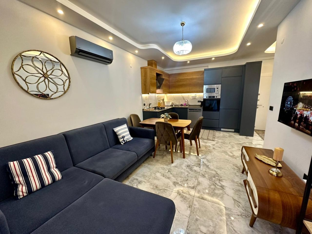 Апартаменты в Алании, Турция, 60 м² - фото 13