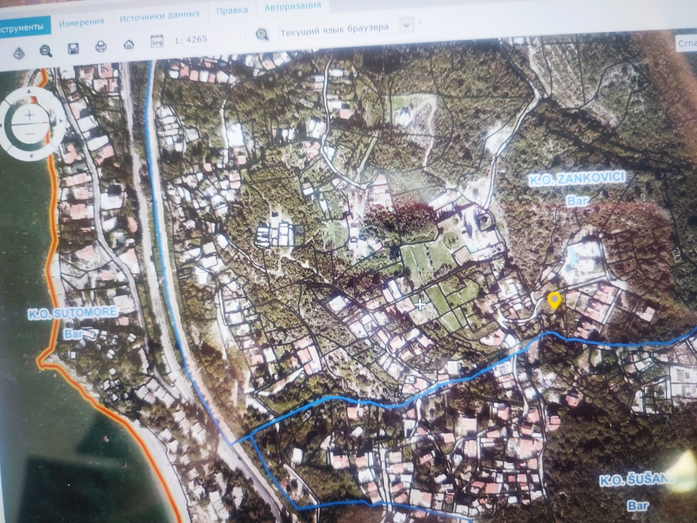 Земля в Баре, Черногория, 400 м² - фото 16