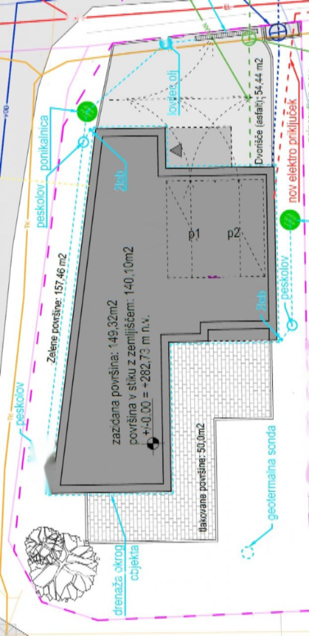 Земля в Любляне, Словения, 411 м² - фото 1