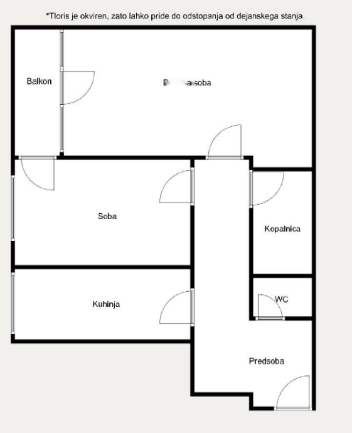 Квартира в Любляне, Словения, 59 м² - фото 2