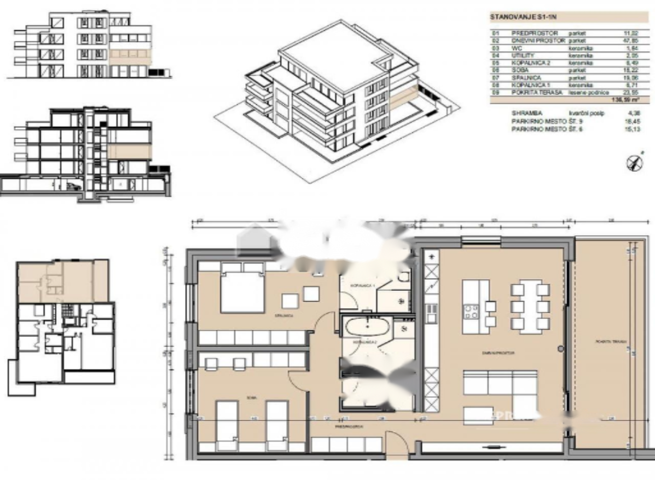 Квартира в Любляне, Словения, 141 м² - фото 5