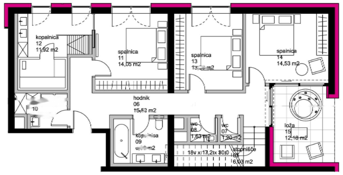 Квартира в Любляне, Словения, 223 м² - фото 10