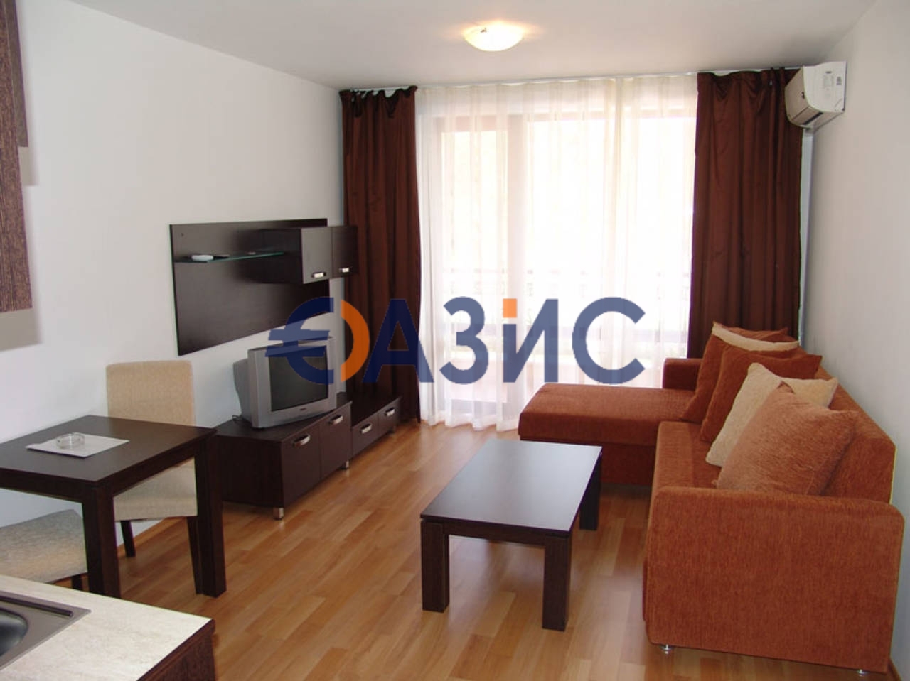 Апартаменты на Солнечном берегу, Болгария, 41.7 м² - фото 1