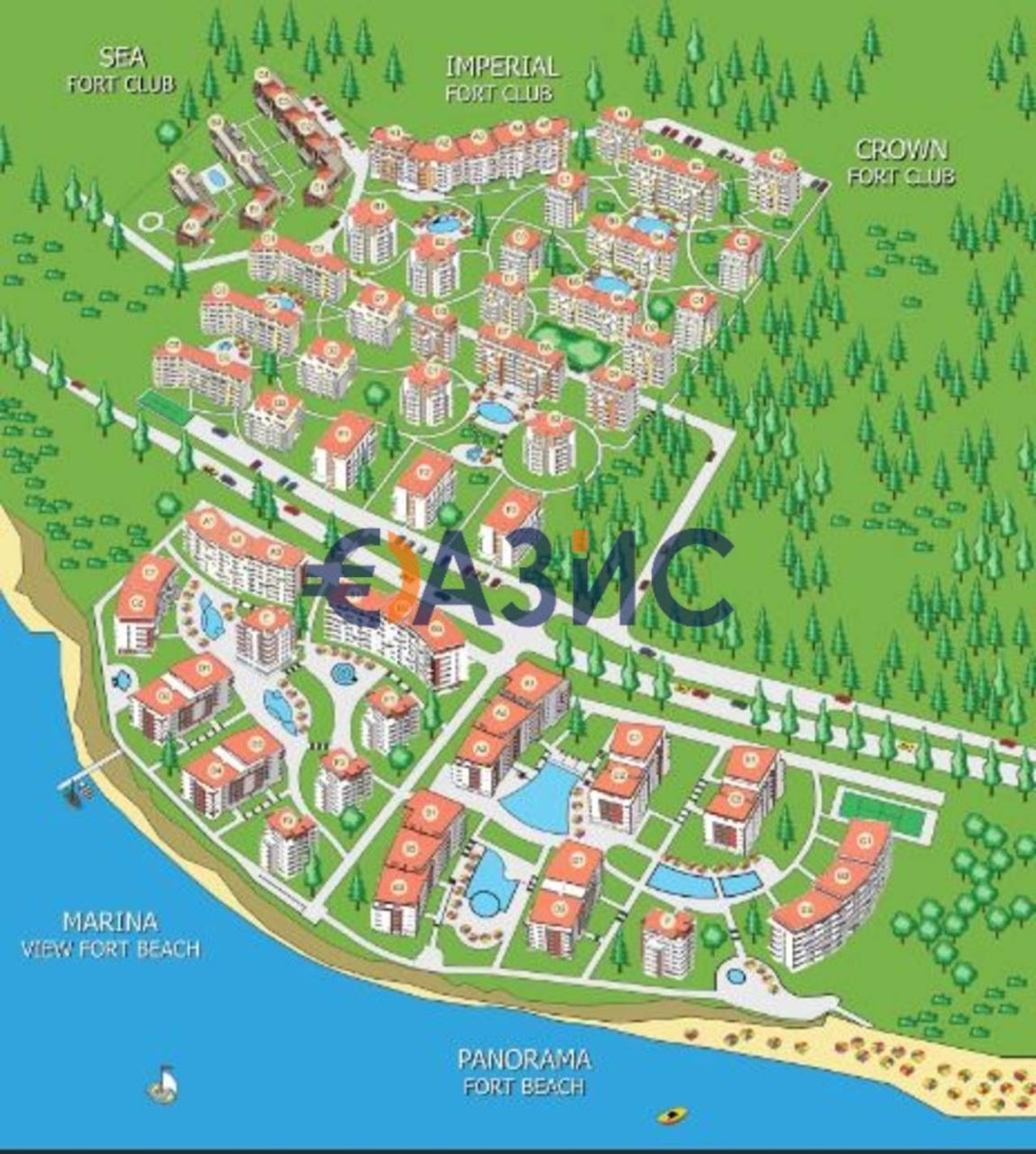 Апартаменты в Святом Власе, Болгария, 62 м² - фото 15