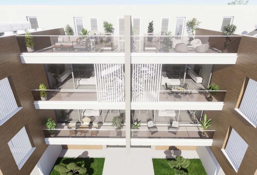 Апартаменты в Ларнаке, Кипр, 91 м² - фото 7