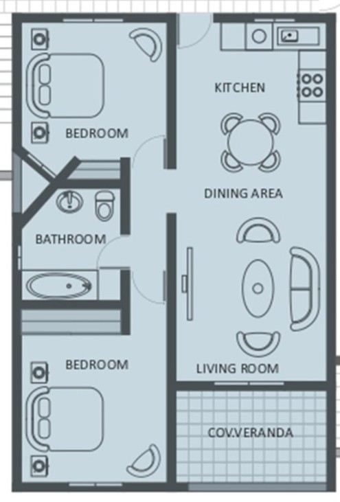 Апартаменты в Пафосе, Кипр, 82 м² - фото 8