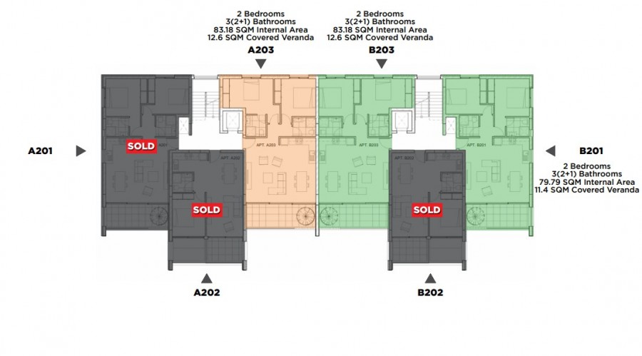 Пентхаус в Ларнаке, Кипр, 95 м² - фото 13