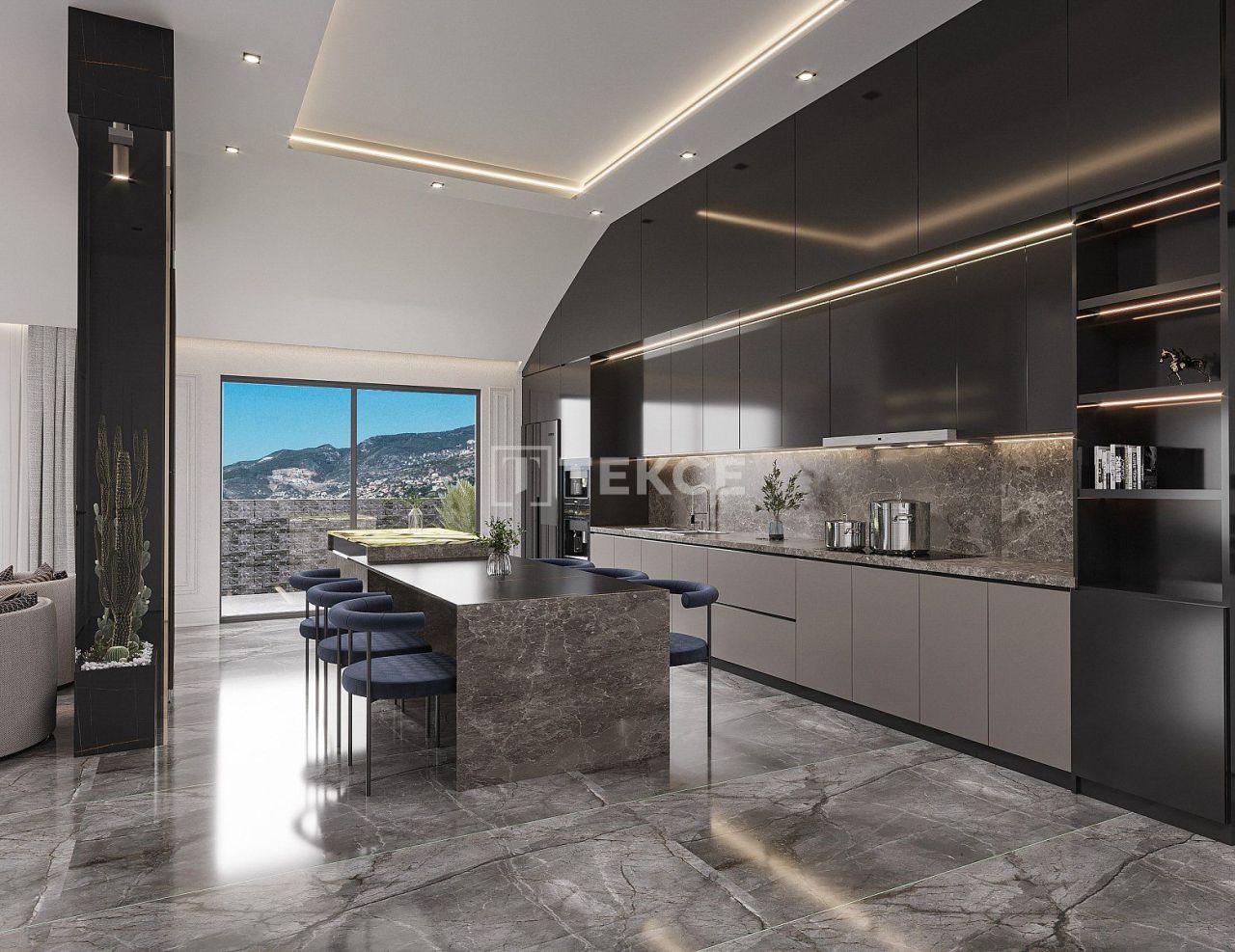 Апартаменты в Алании, Турция, 86 м² - фото 10