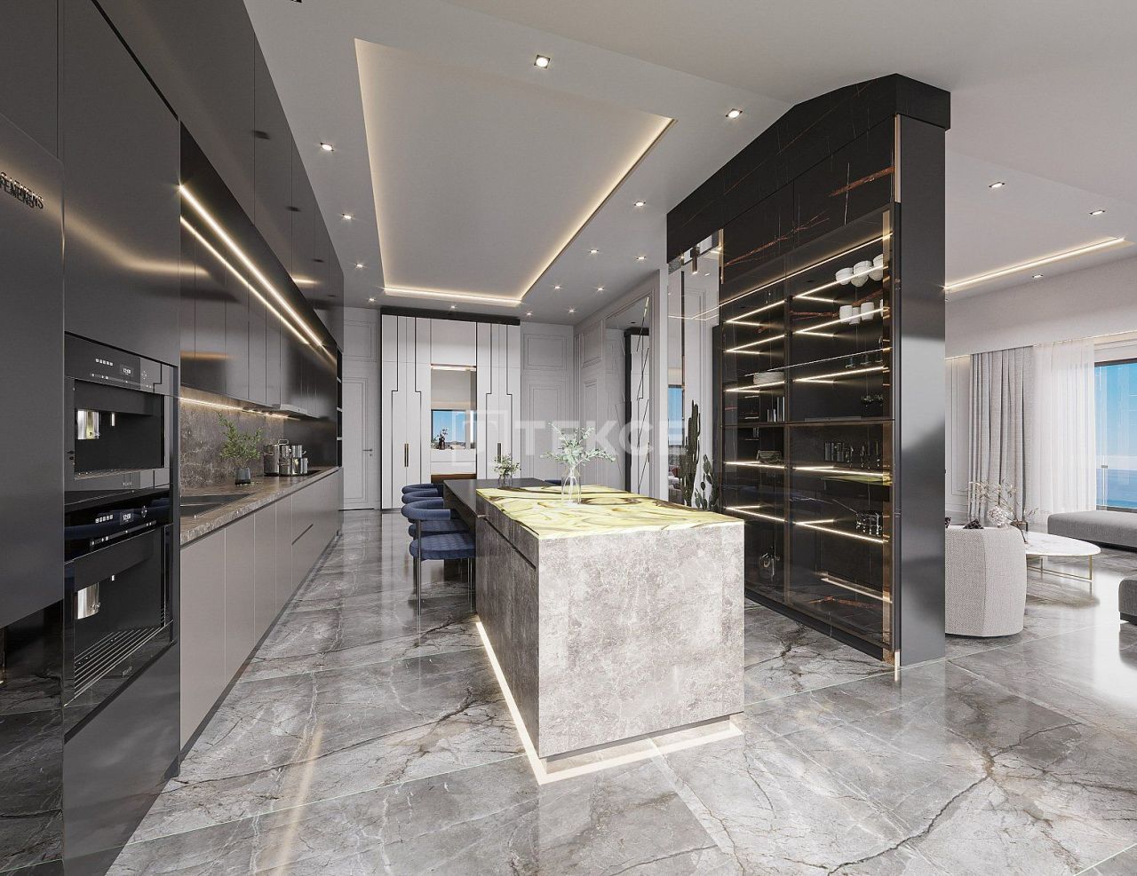 Апартаменты в Алании, Турция, 86 м² - фото 11