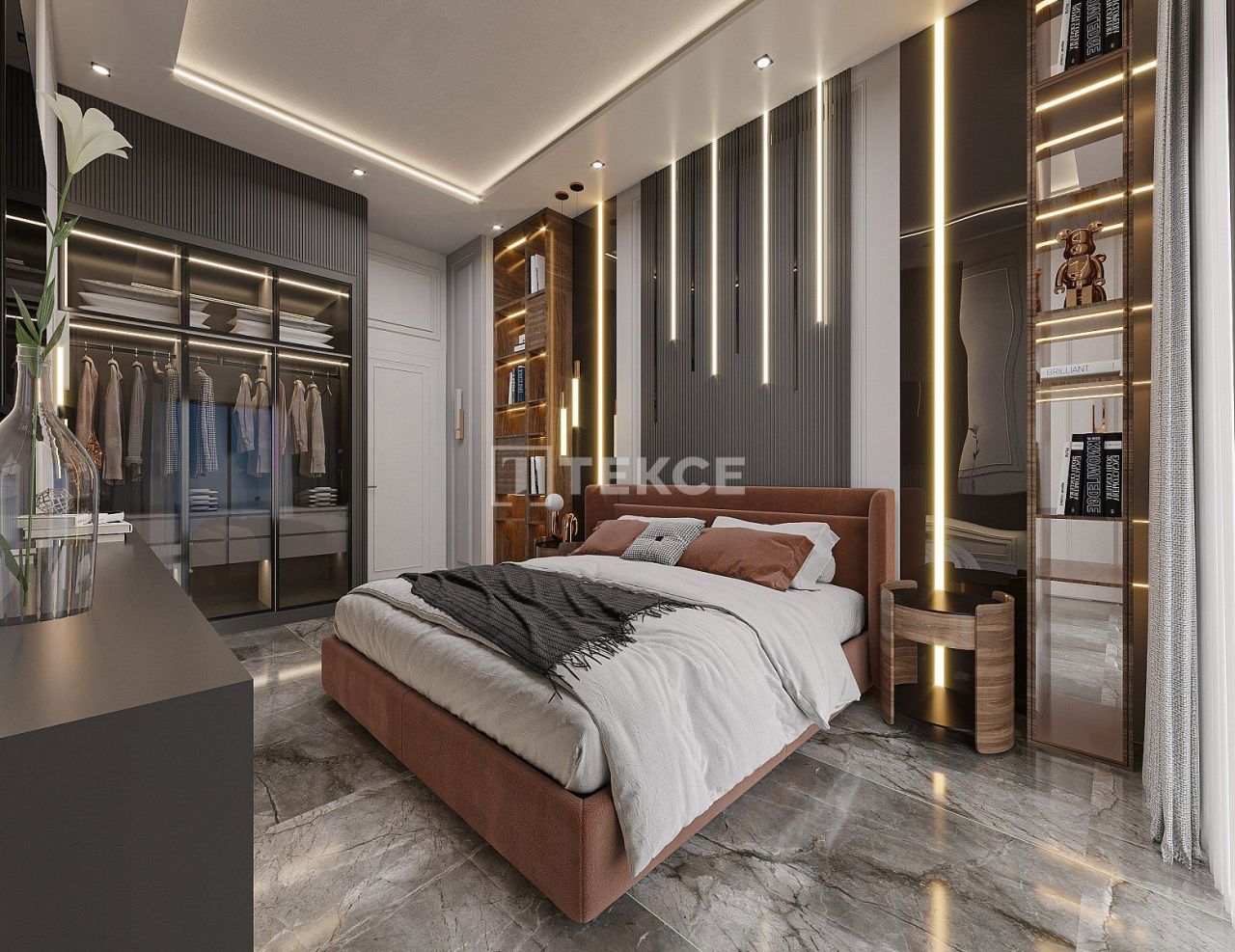 Апартаменты в Алании, Турция, 60 м² - фото 15