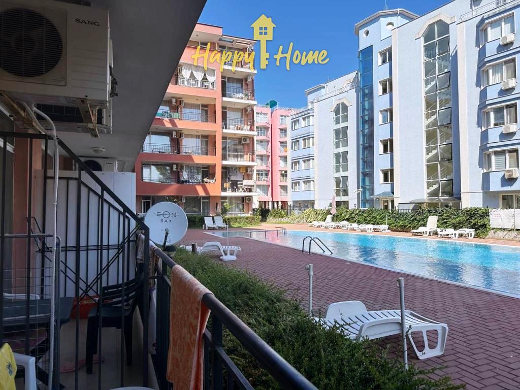 Студия на Солнечном берегу, Болгария, 42 м² - фото 1