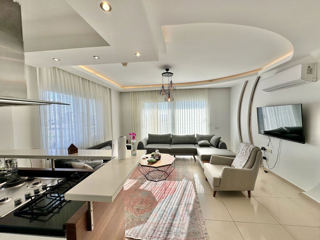 Апартаменты в Алании, Турция, 120 м² - фото 1
