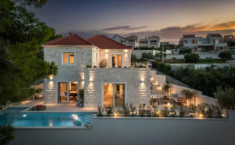 Вилла Splitska, Хорватия, 150 м² - фото 1