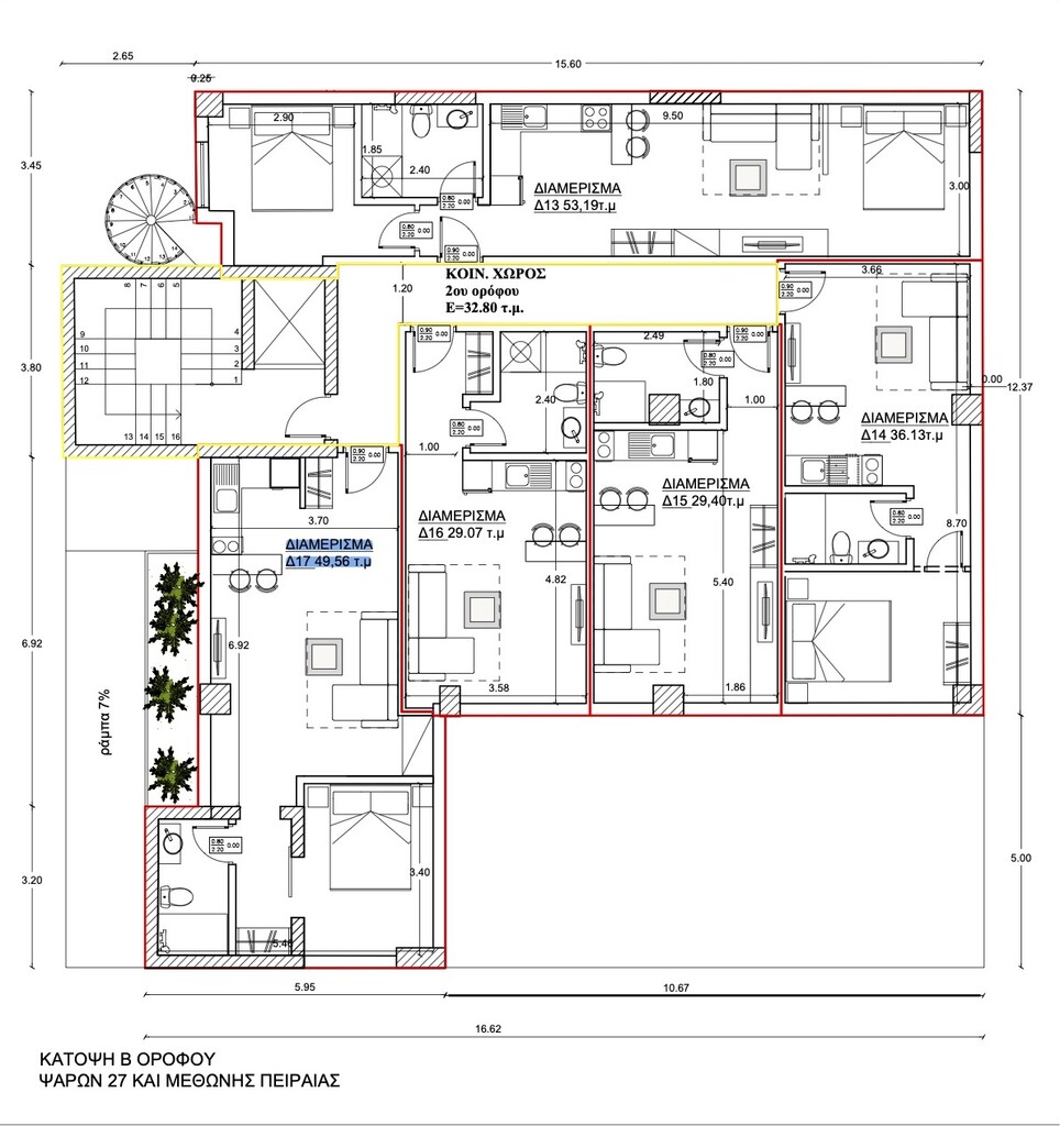 Квартира в Афинах, Греция, 49 м² - фото 18