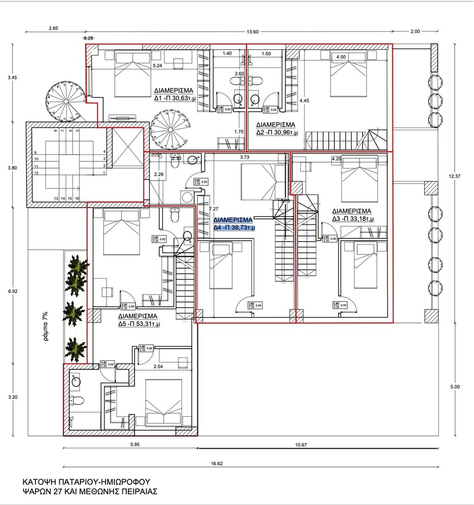 Мезонет в Афинах, Греция, 66 м² - фото 18