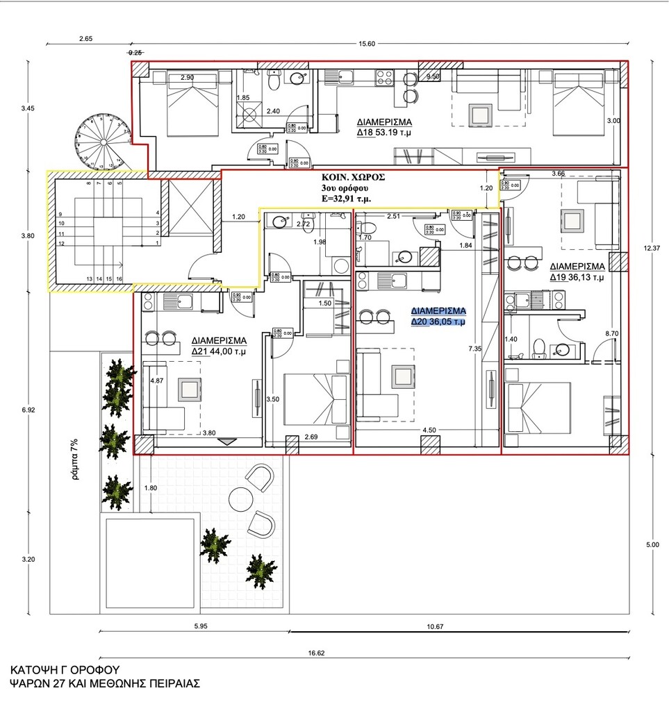 Квартира в Афинах, Греция, 36 м² - фото 18