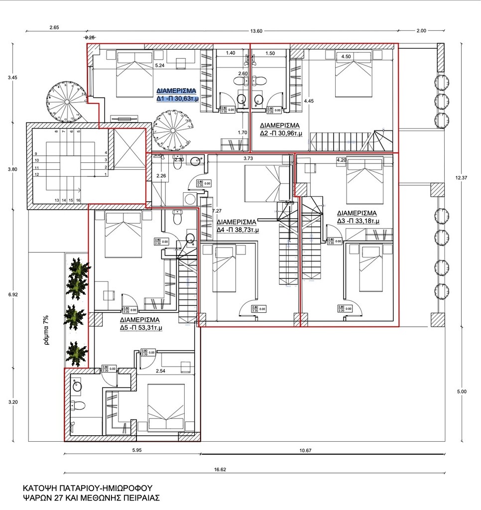 Мезонет в Афинах, Греция, 62 м² - фото 19