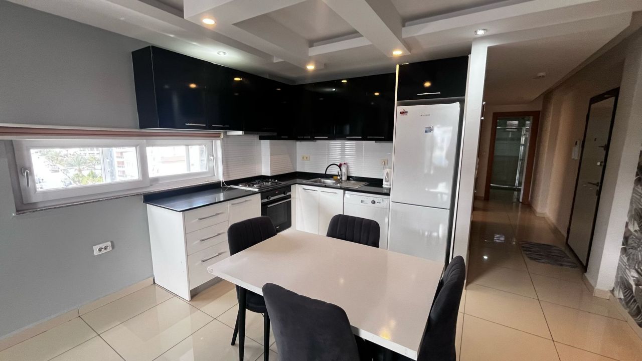 Апартаменты в Алании, Турция, 100 м² - фото 11