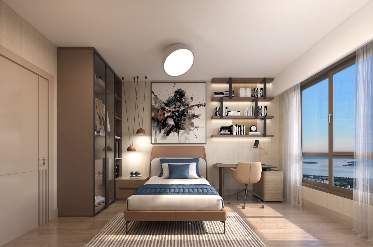 Апартаменты в Стамбуле, Турция, 45 м² - фото 14