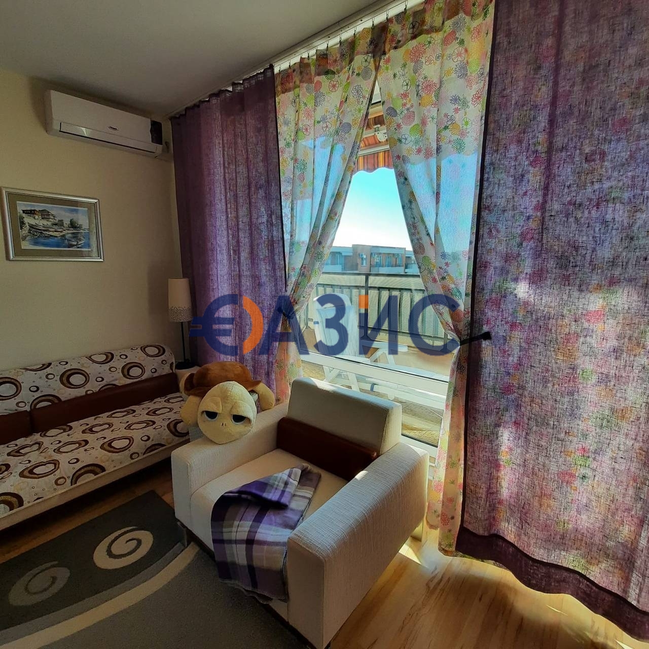 Апартаменты на Солнечном берегу, Болгария, 63 м² - фото 1