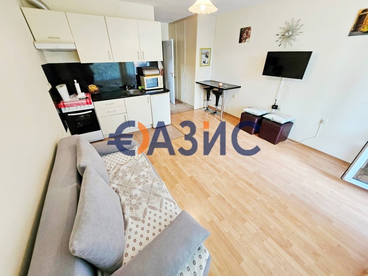 Апартаменты на Солнечном берегу, Болгария, 40 м² - фото 1