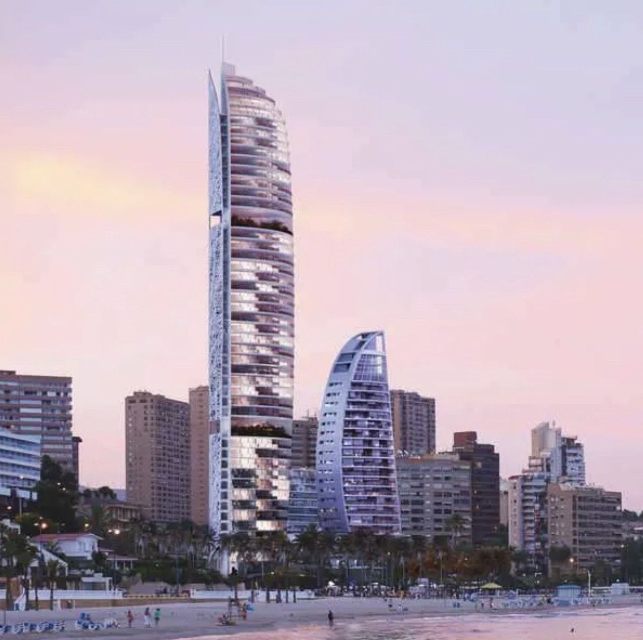 Апартаменты в Бенидорме, Испания, 65 м² - фото 1