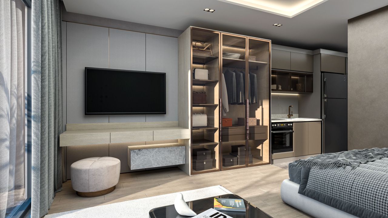 Апартаменты в Мерсине, Турция, 39 м² - фото 4