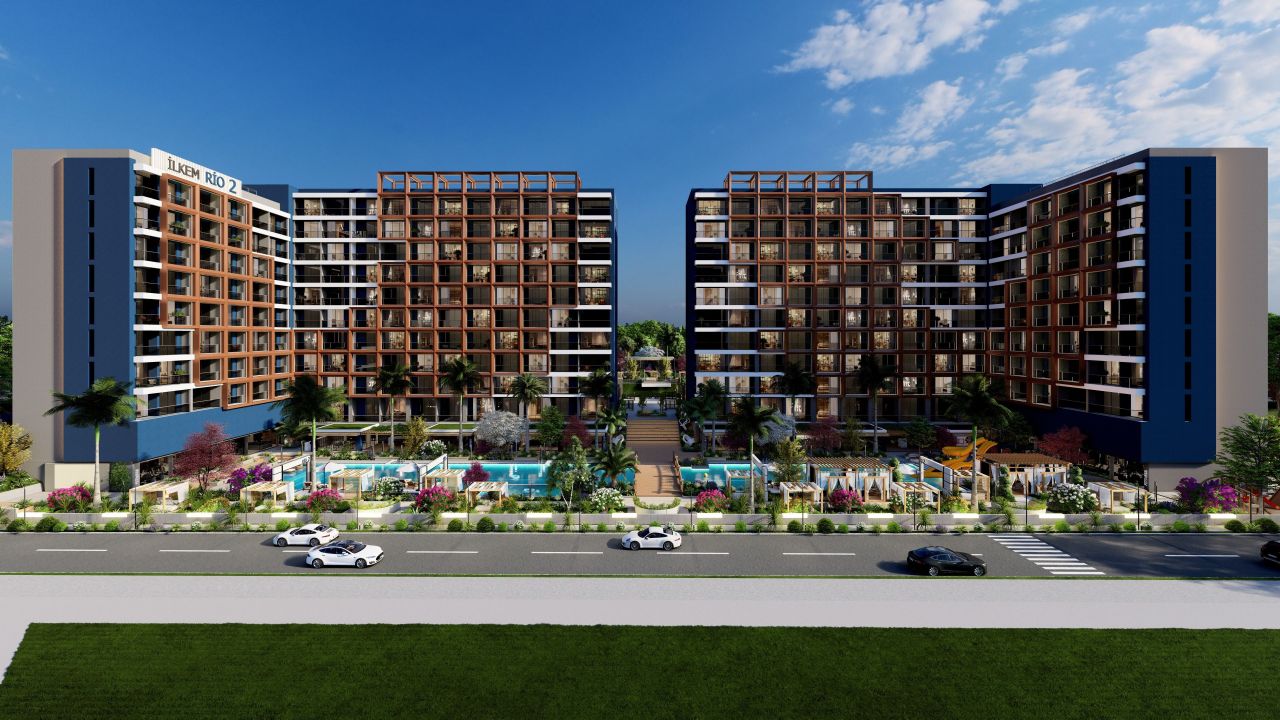Апартаменты в Мерсине, Турция, 39 м² - фото 1