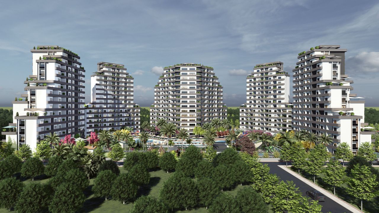 Апартаменты в Мерсине, Турция, 50 м² - фото 1