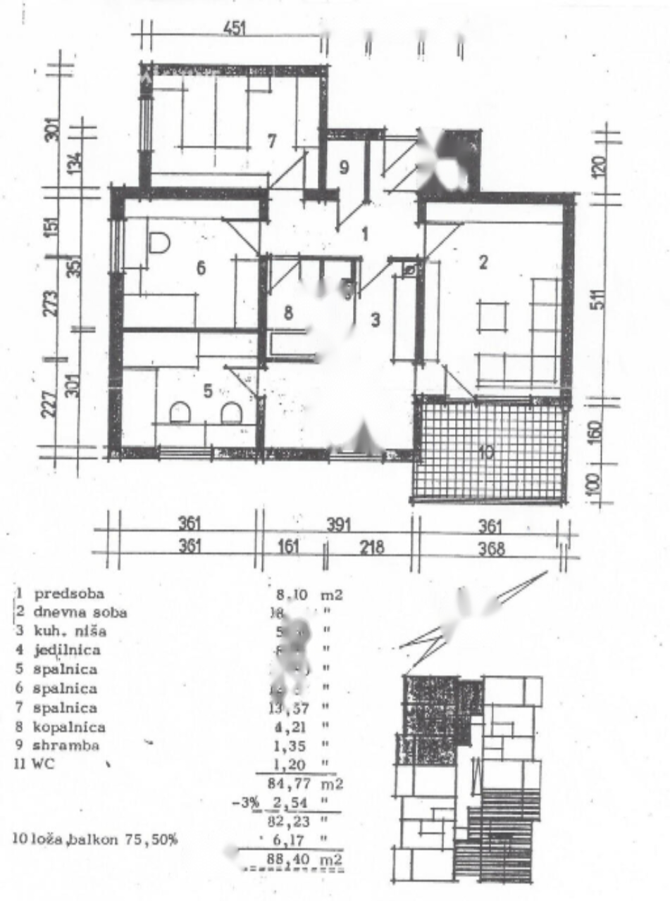 Квартира в Луции, Словения, 88 м² - фото 2