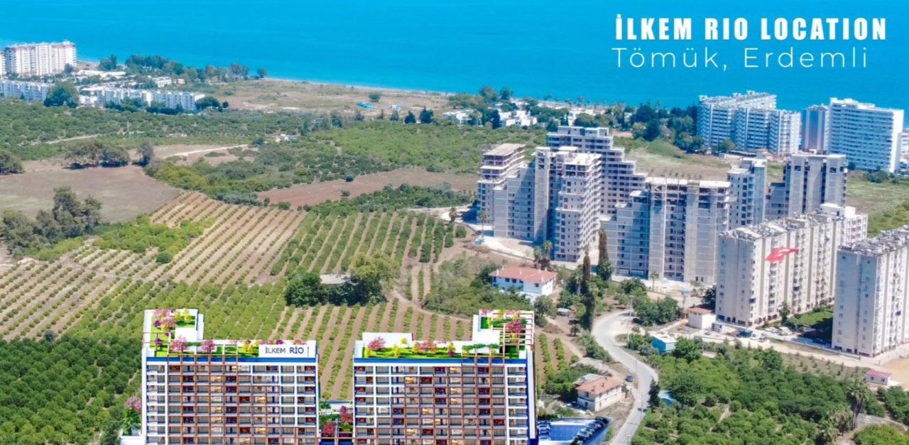 Квартира в Мерсине, Турция, 39 м² - фото 7