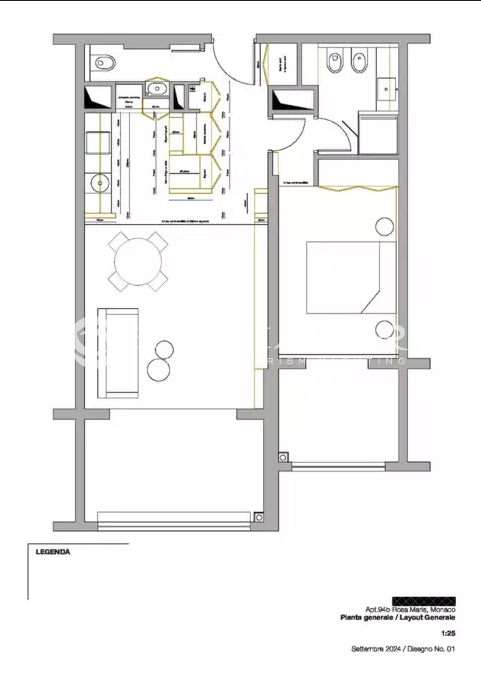 Апартаменты в Монако, Монако, 70 м² - фото 10