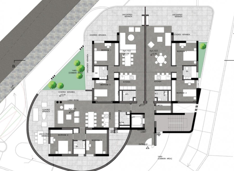 Апартаменты в Лимасоле, Кипр, 100 м² - фото 8