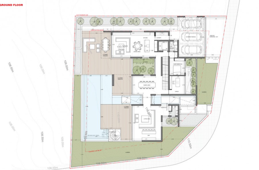 Вилла в Лимасоле, Кипр, 617 м² - фото 13