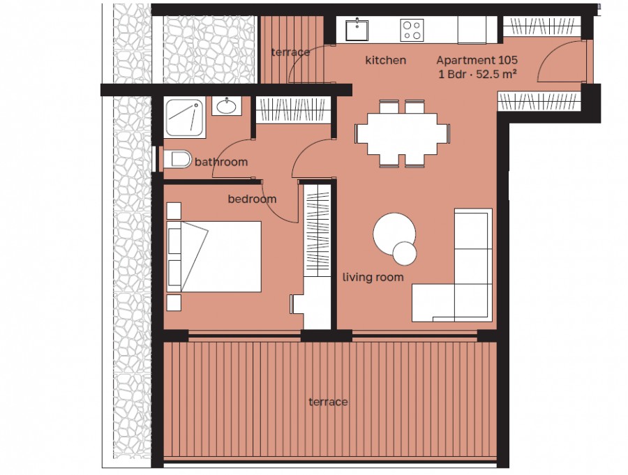 Апартаменты в Лимасоле, Кипр, 75 м² - фото 16