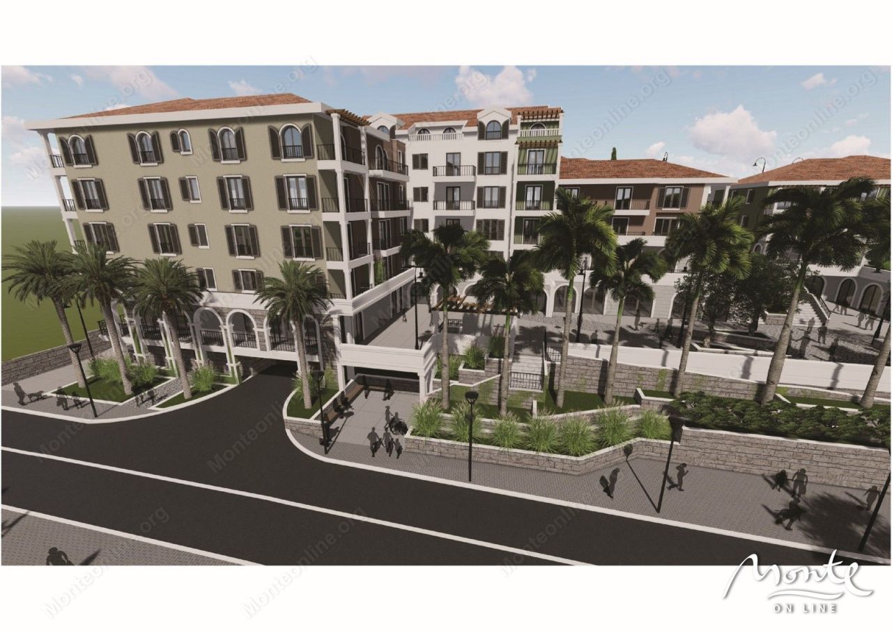 Апартаменты в Тивате, Черногория, 40 м² - фото 3