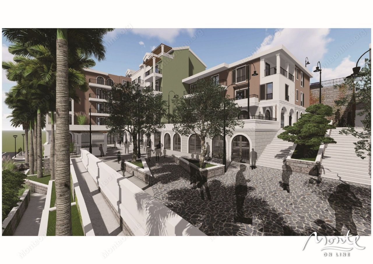 Апартаменты в Тивате, Черногория, 40 м² - фото 4