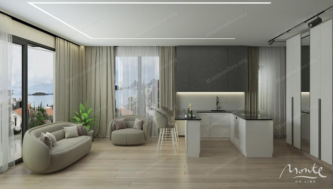 Апартаменты в Пржно, Черногория, 77.36 м² - фото 8