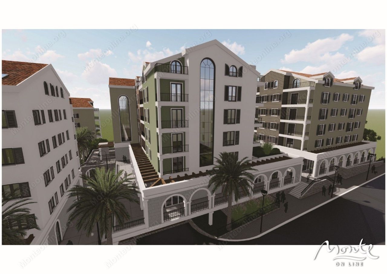 Апартаменты в Тивате, Черногория, 40 м² - фото 10