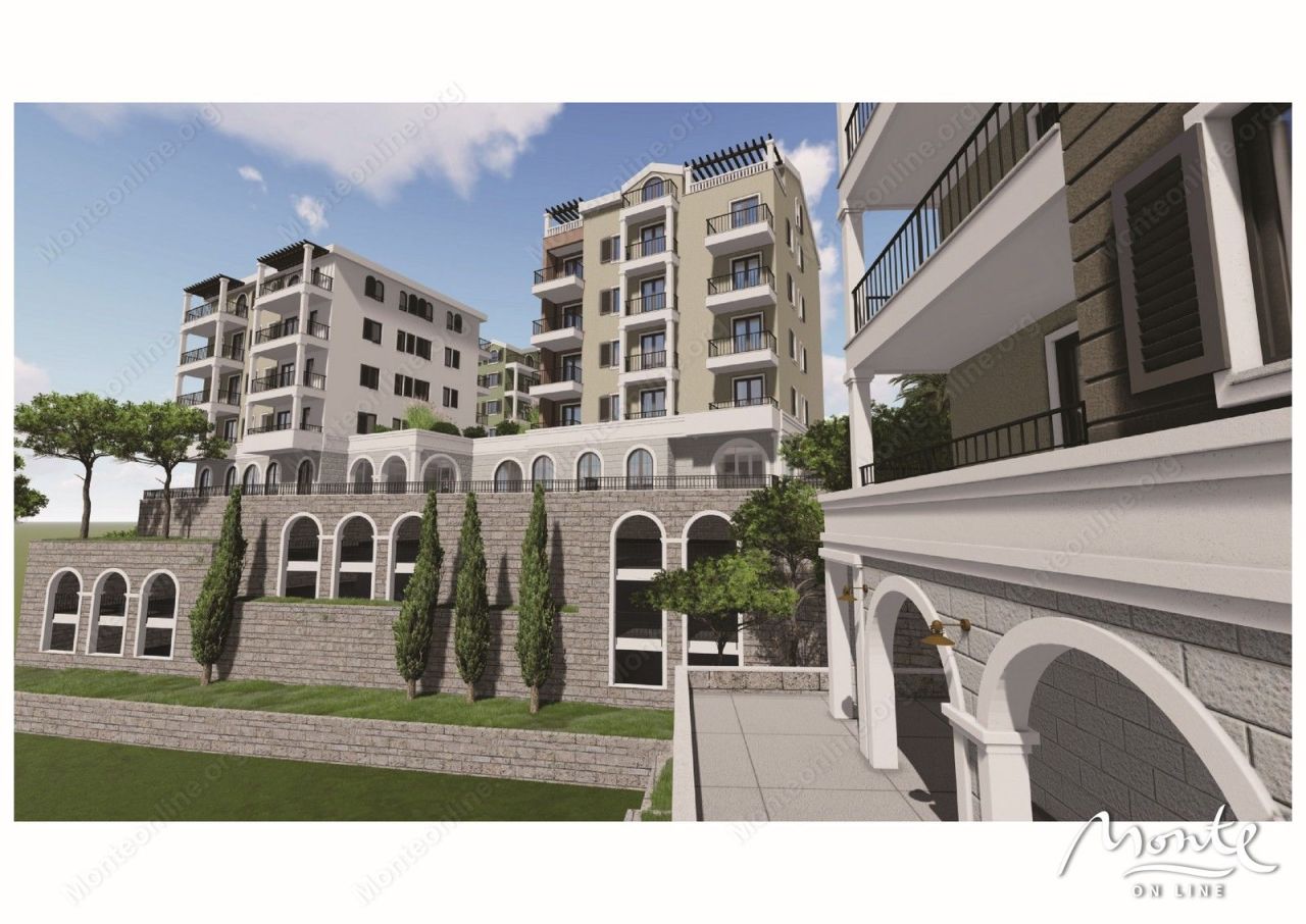 Апартаменты в Тивате, Черногория, 40 м² - фото 11