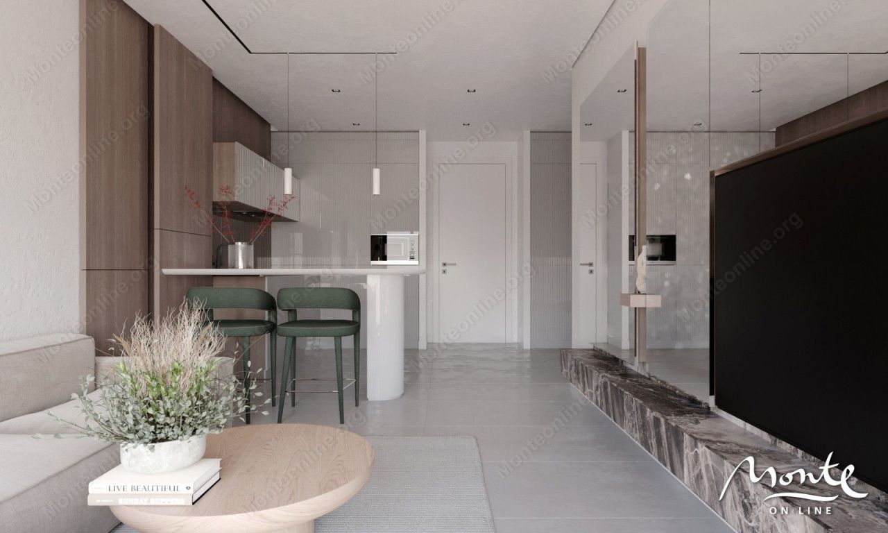 Апартаменты в Тивате, Черногория, 21 м² - фото 12