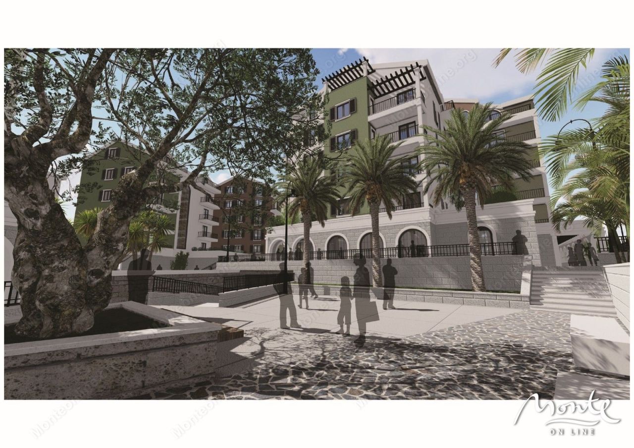 Апартаменты в Тивате, Черногория, 40 м² - фото 13