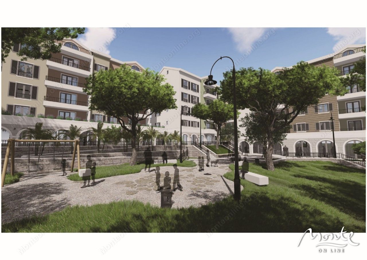 Апартаменты в Тивате, Черногория, 40 м² - фото 14